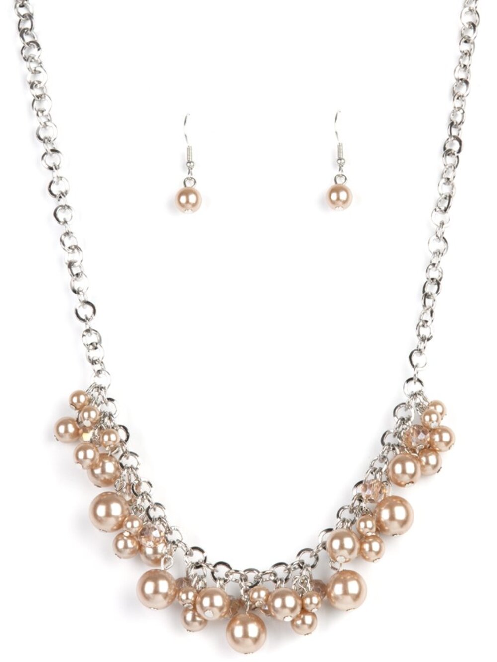 Paparazzi Necklace and Earrings Set (NS222)